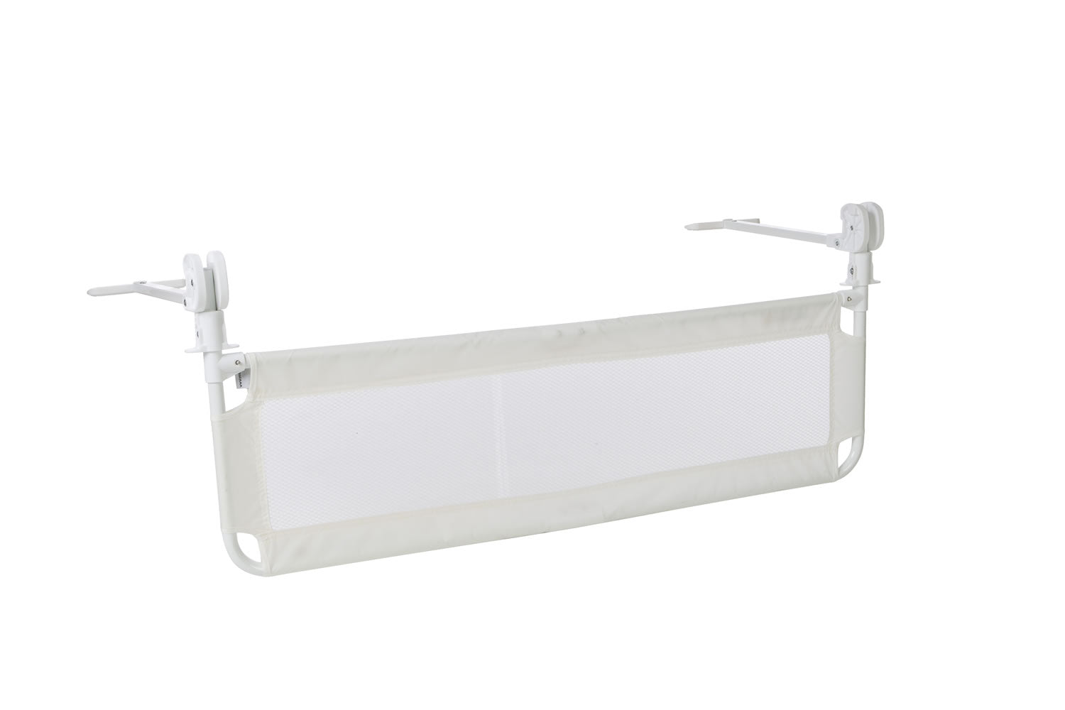 White mesh bed rail from Vee Bee Fold baby guard for Toshi Baby and baby strollers