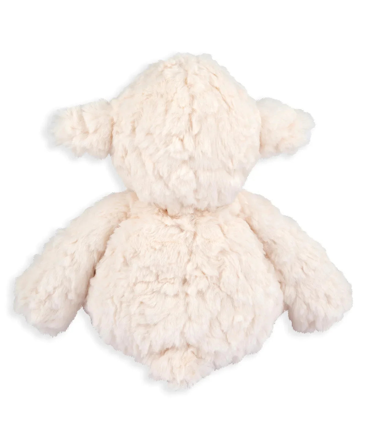 Cream-colored plush lamb toy from Mamas & Papas Welcome to the World Larry Lamb, perfect for baby strollers
