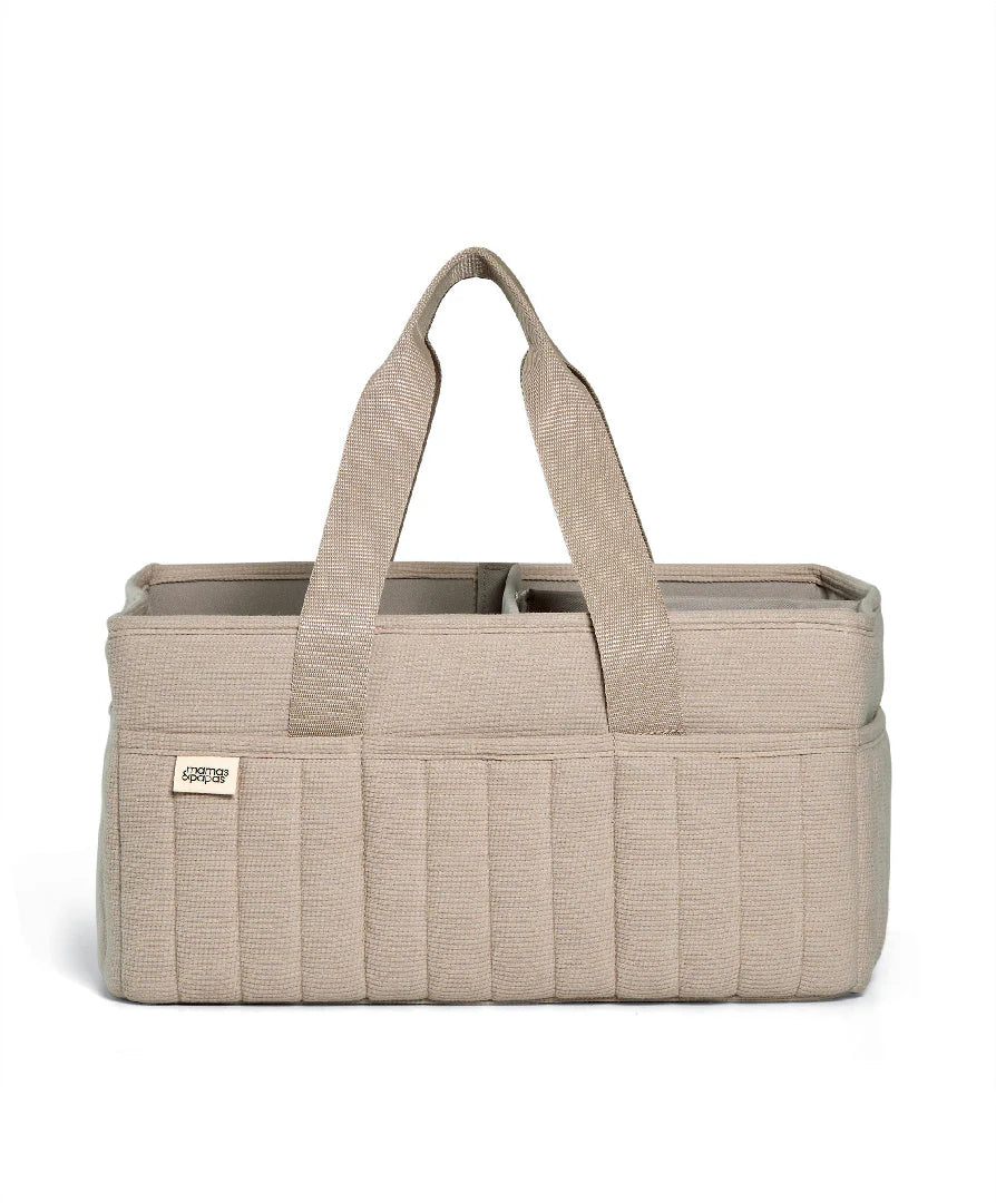 Mamas & Papas Nappy Caddy - Cashmere Waffle
