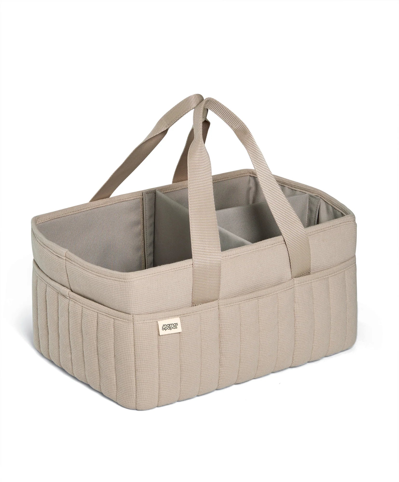 Mamas & Papas Nappy Caddy - Cashmere Waffle