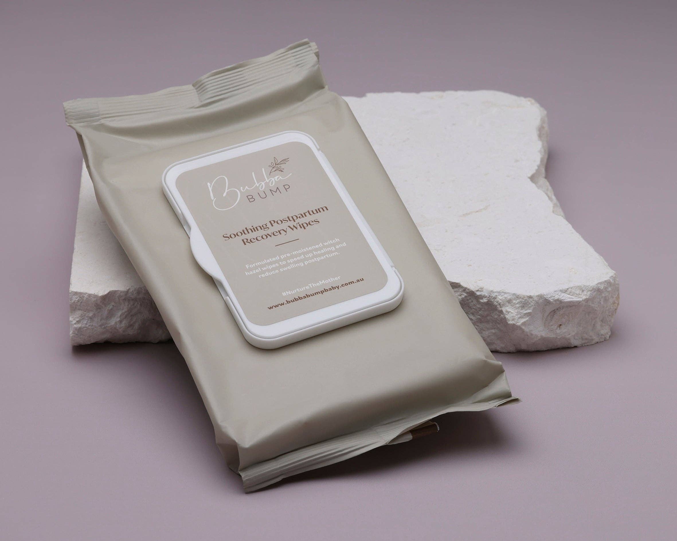Bubba Bump - Postpartum Witch Hazel Recovery Wipes // 45 Pack