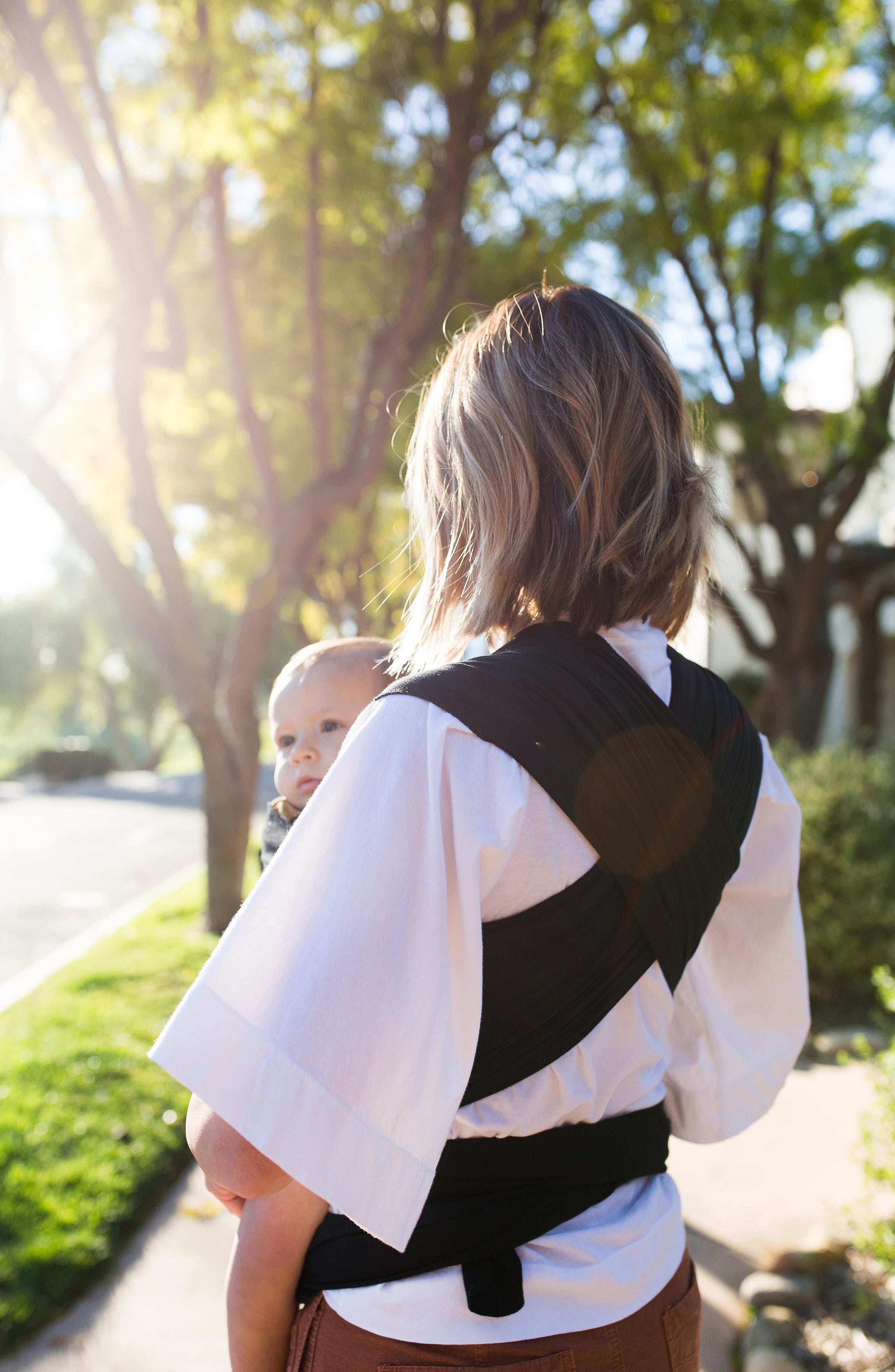 MOBY Classic Wrap Baby Carrier - Black