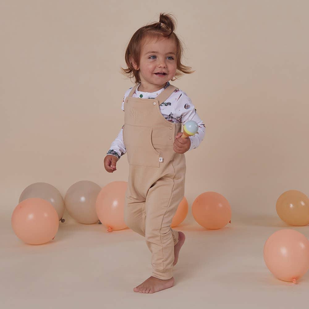 Snuggle Hunny - Pebble Organic Joey Overalls - 0-3 Months (000)