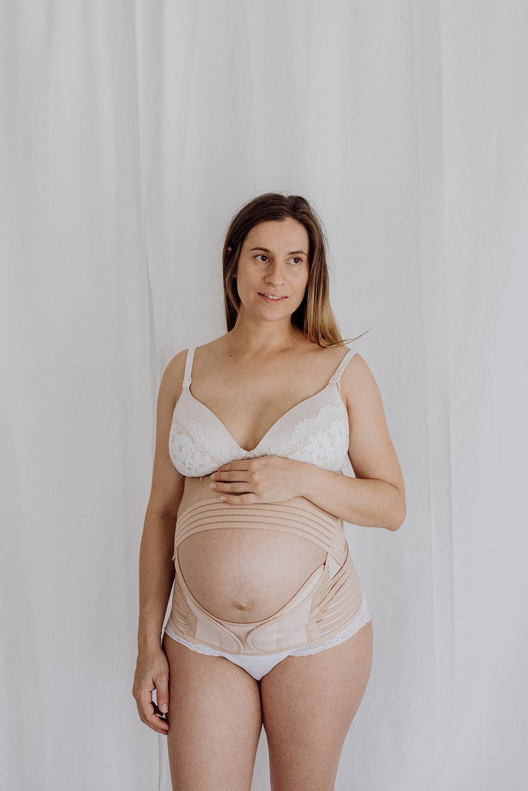 Bubba Bump - Pregnancy Support Belly Belt - Nude / 14-16