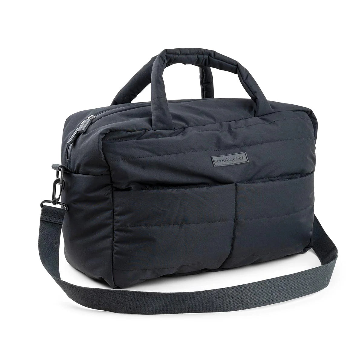 Done by Deer Quilted Changing Bag BLACK - Tiny Tots Baby Store