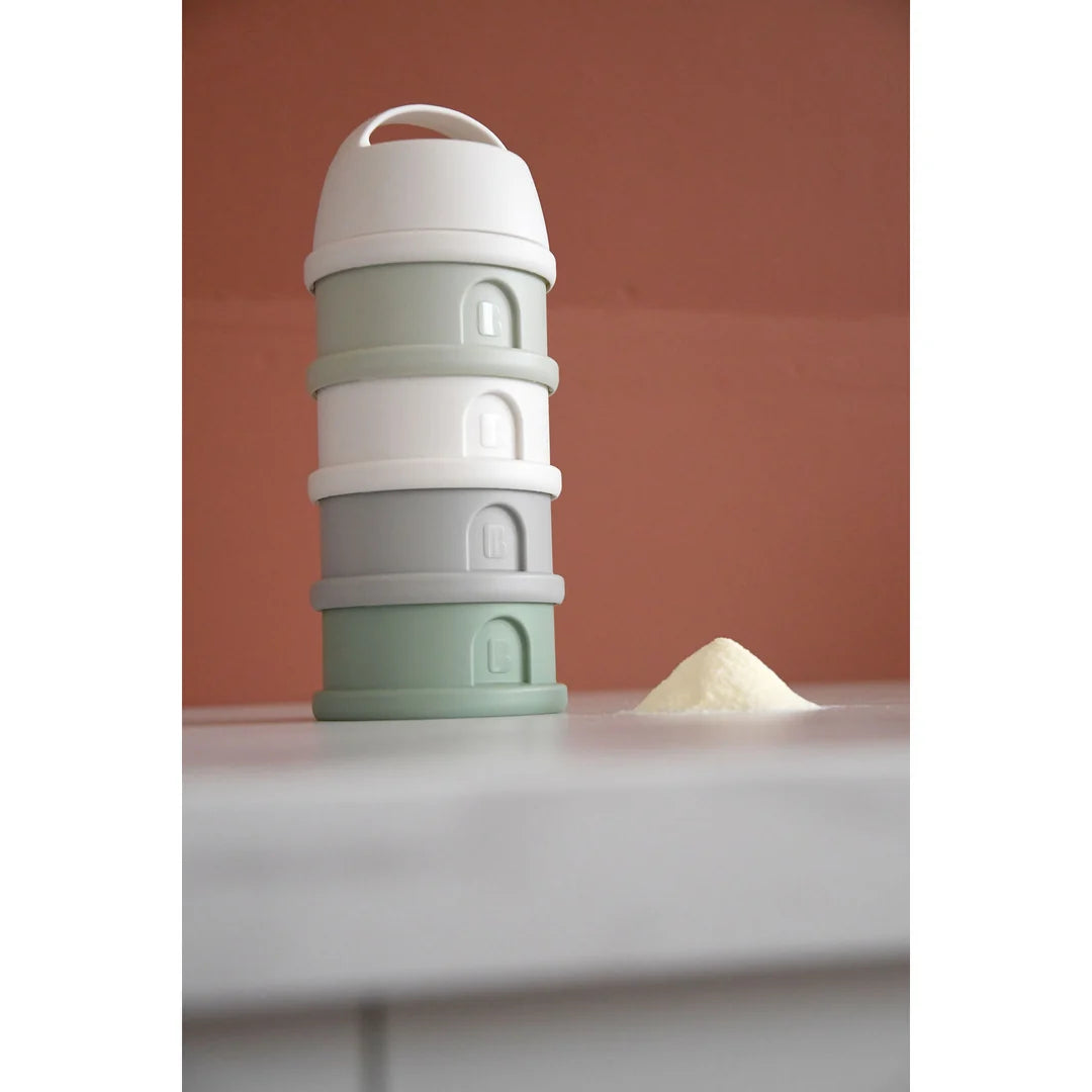 Beaba Formula & Snacks Container - Sage Green/Cotton