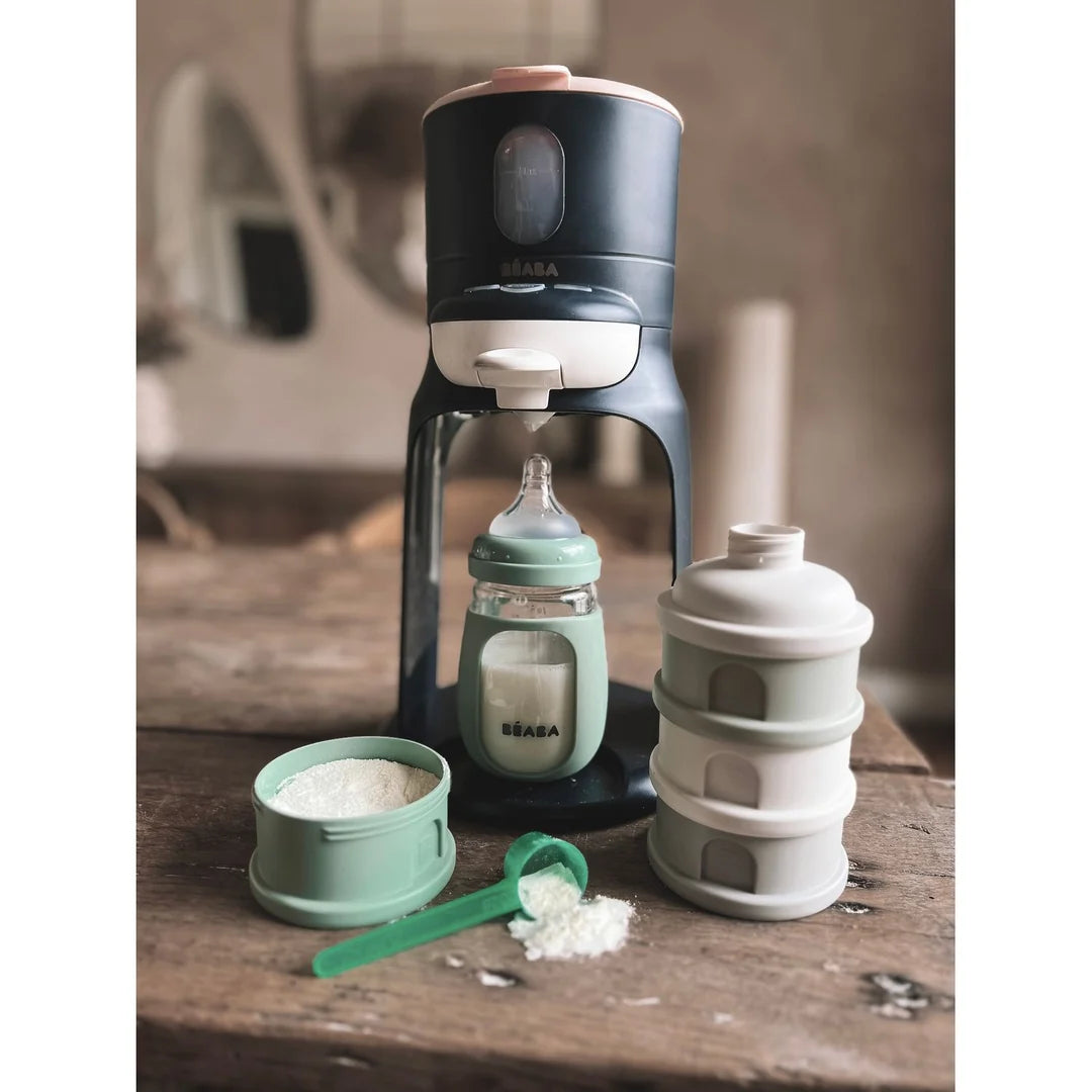 Beaba Formula & Snacks Container - Sage Green/Cotton
