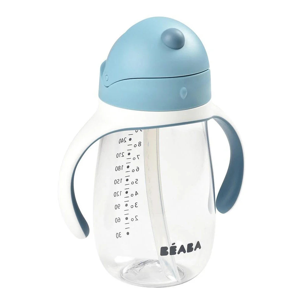 Beaba Straw Cup 300ML - WINDY BLUE