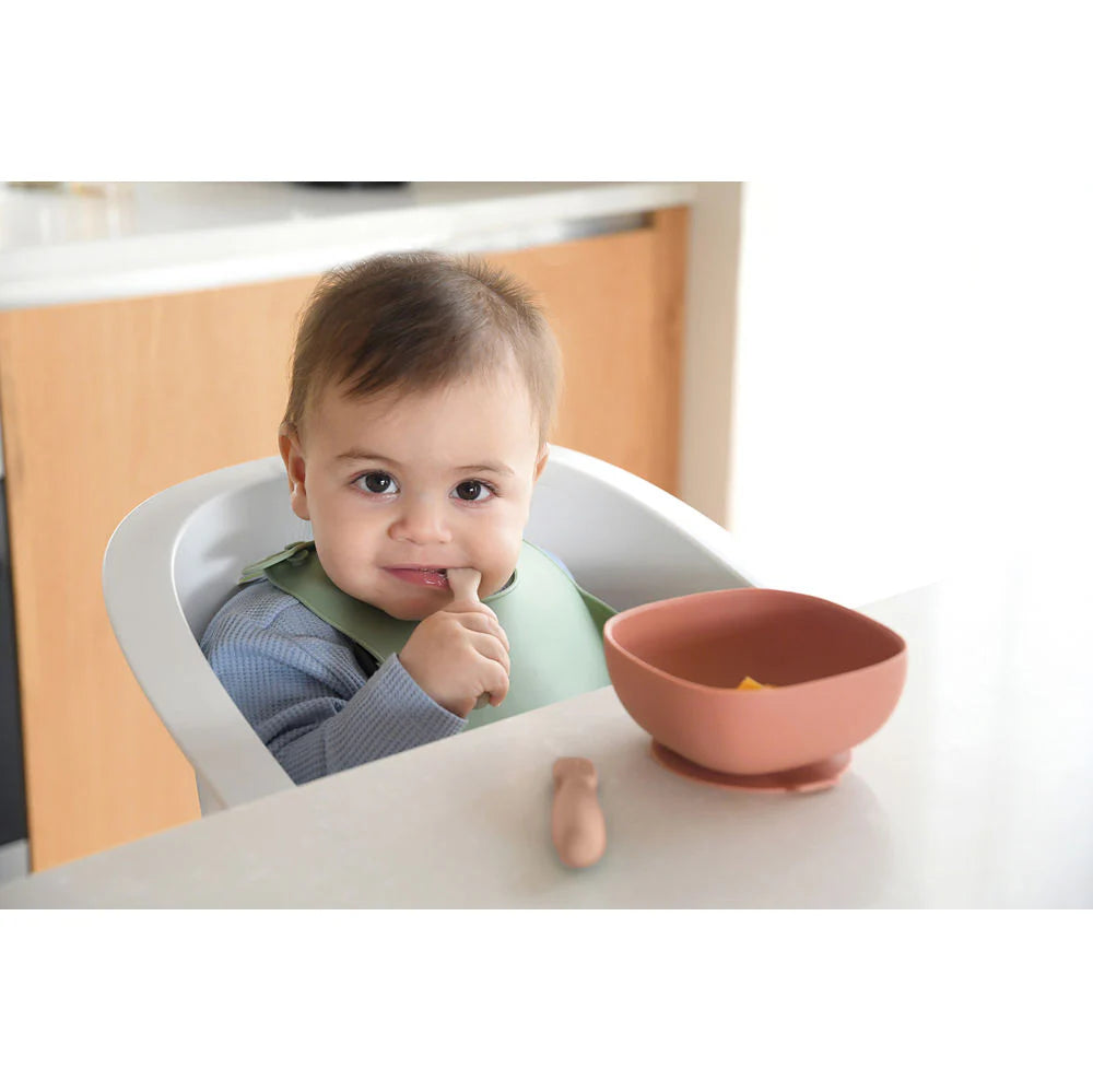 Beaba Silicone Pre-Spoons 2 Pack - PRALIN/CLAY