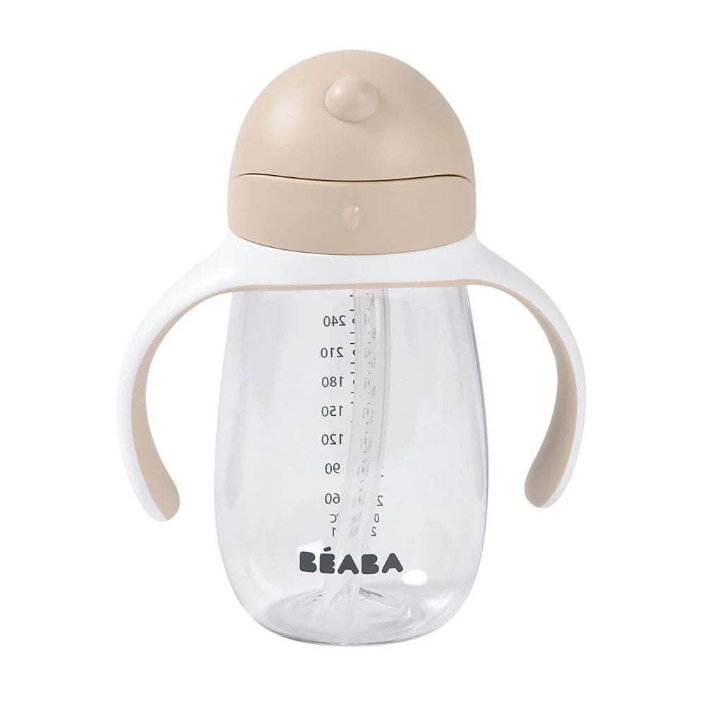 Beaba Straw Cup 300ML - CLAY