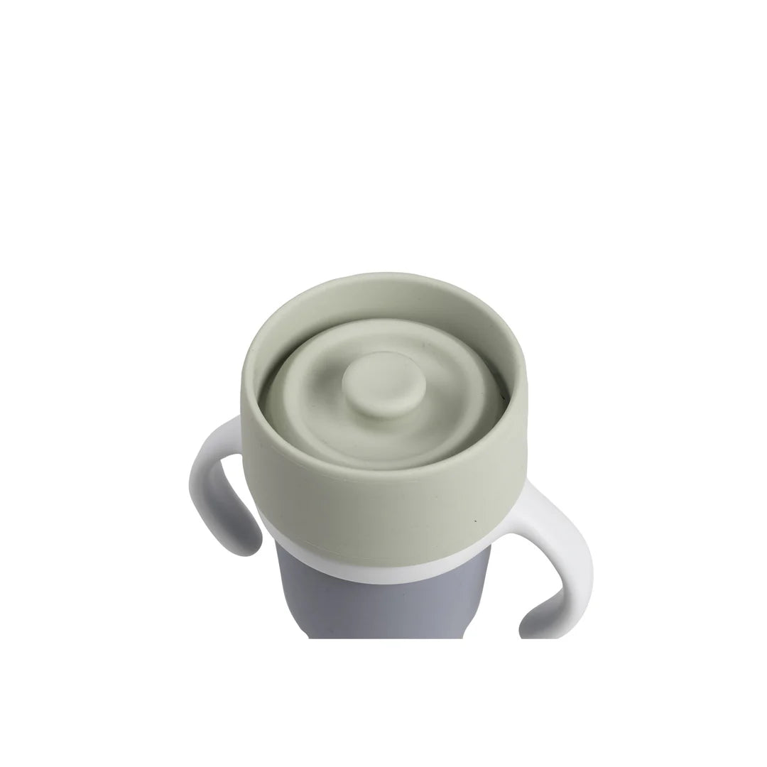 Beaba Click & Drink 360 Stainless Steel Learning Cup 240ML - PEBBLE | ETA early July