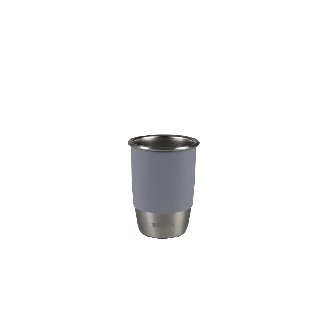 Beaba Click & Drink 360 Stainless Steel Learning Cup 240ML - PEBBLE | ETA early July