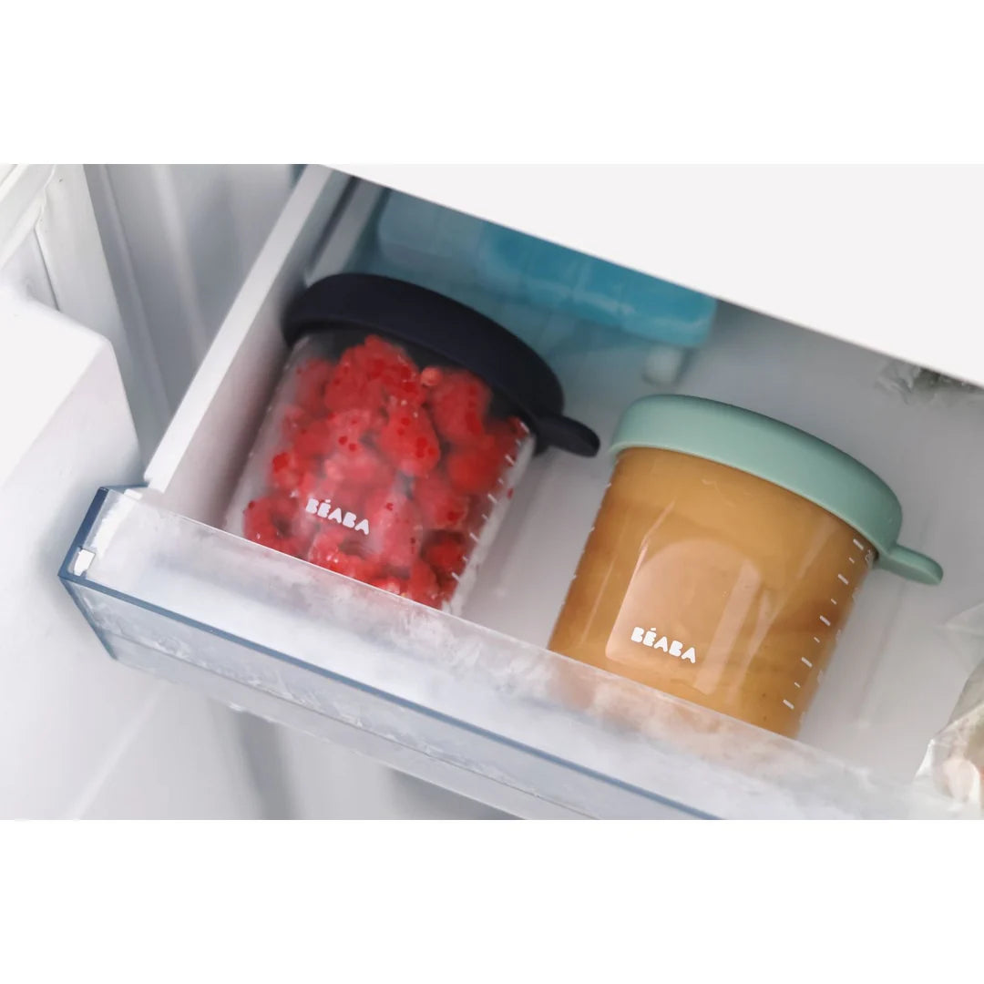 Beaba Glass Portion Jars 250ML 6 Pack