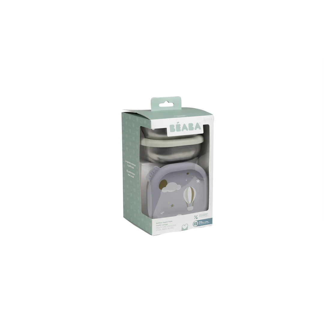 Beaba Stainless Steel Meal Box Set - ADVENTURE | Eta Early July