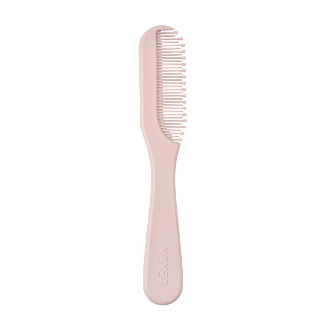 Beaba Baby Brush & Comb - OLD PINK