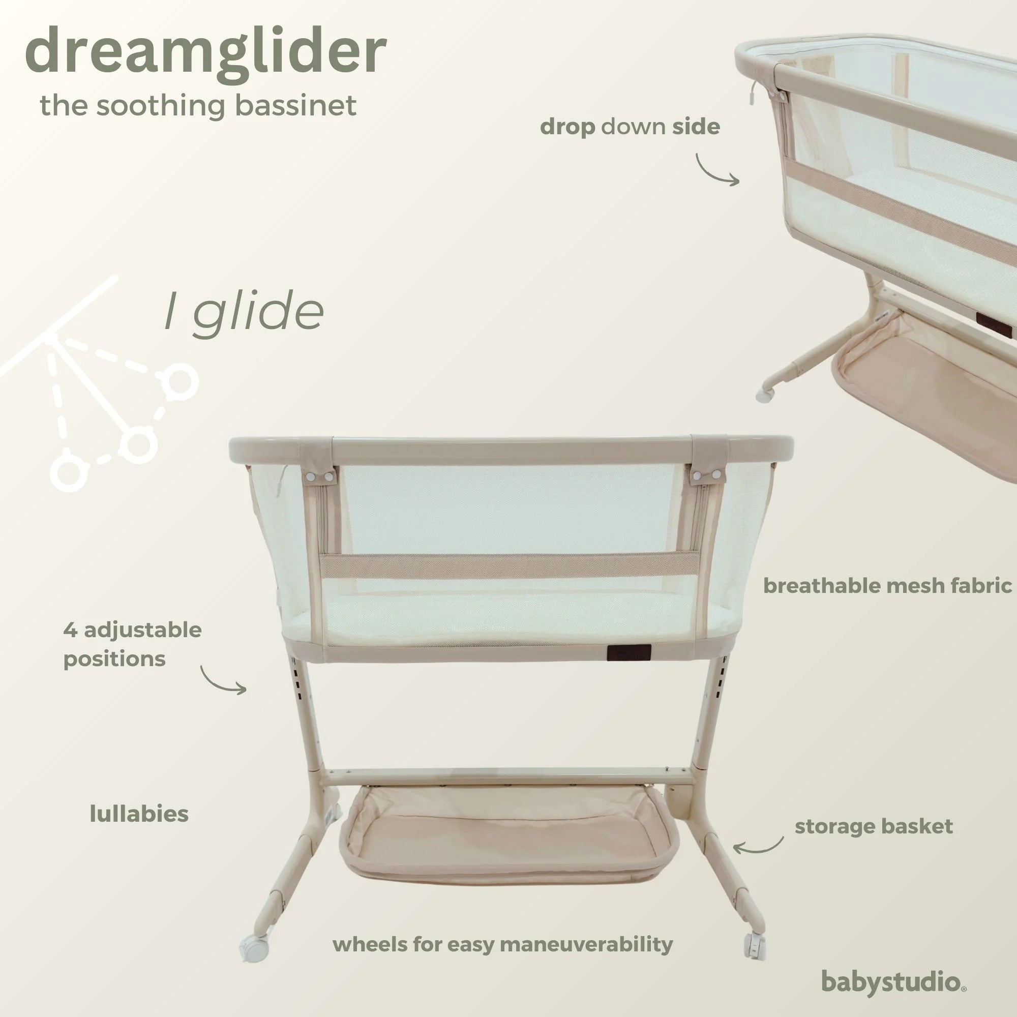 Baby Studio Dream Glider - Beige