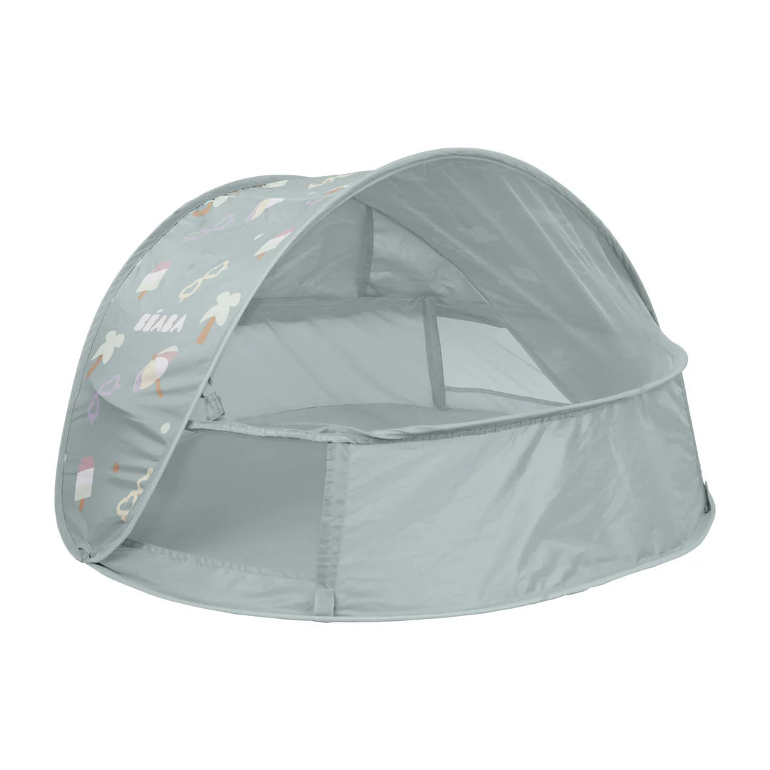 Beaba Breezynest Solar Anti UV Tent - Seagrass