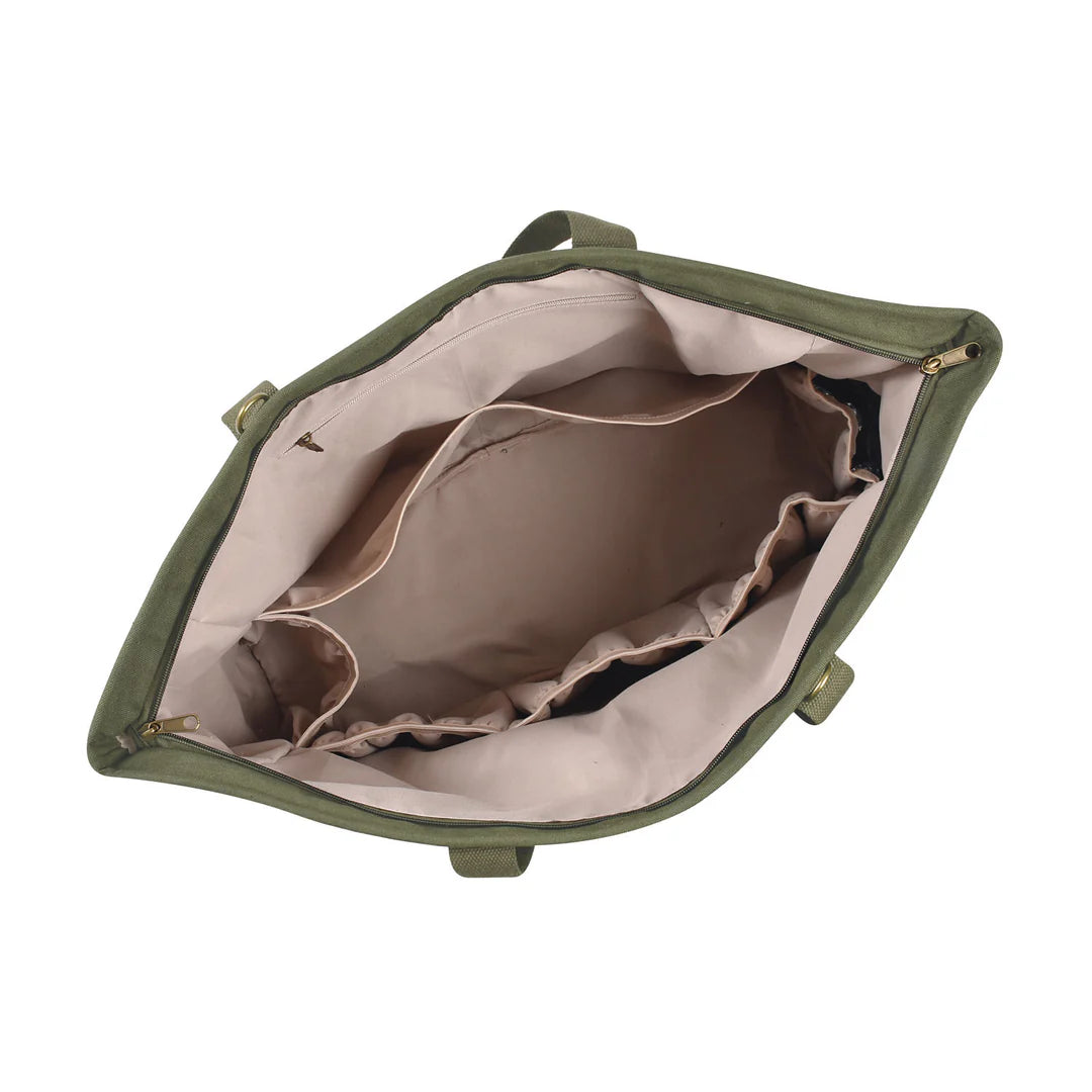 Beaba Madrid XXL Nappy Bag - SEAGRASS