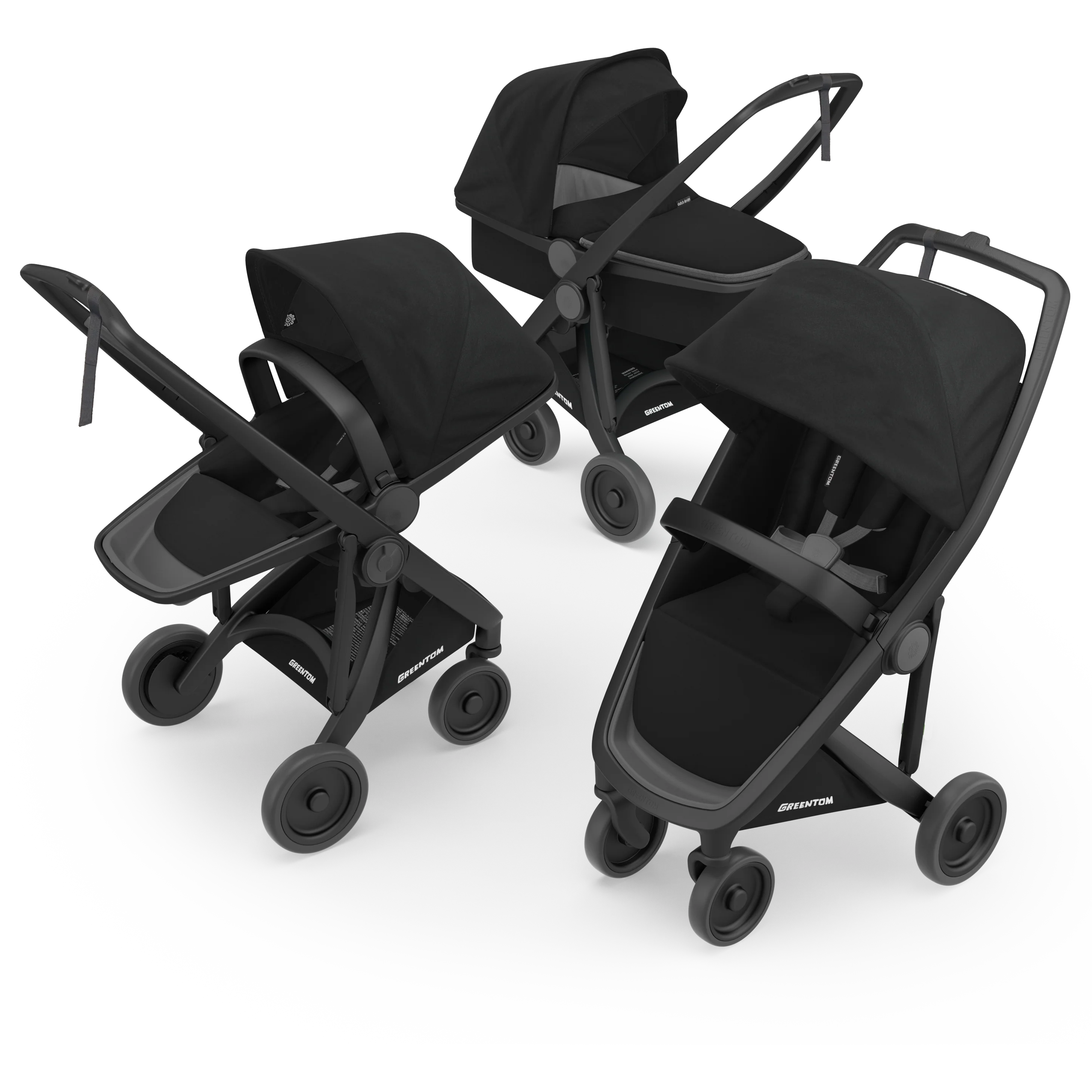 Greentom 3-in-1- BLACK/BLACK