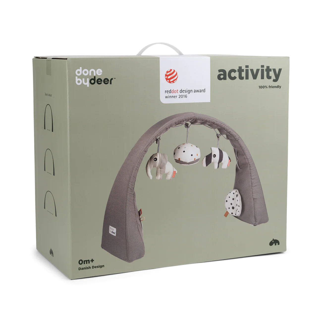 Done by Deer Activity Gym GREY - Tiny Tots Baby Store 