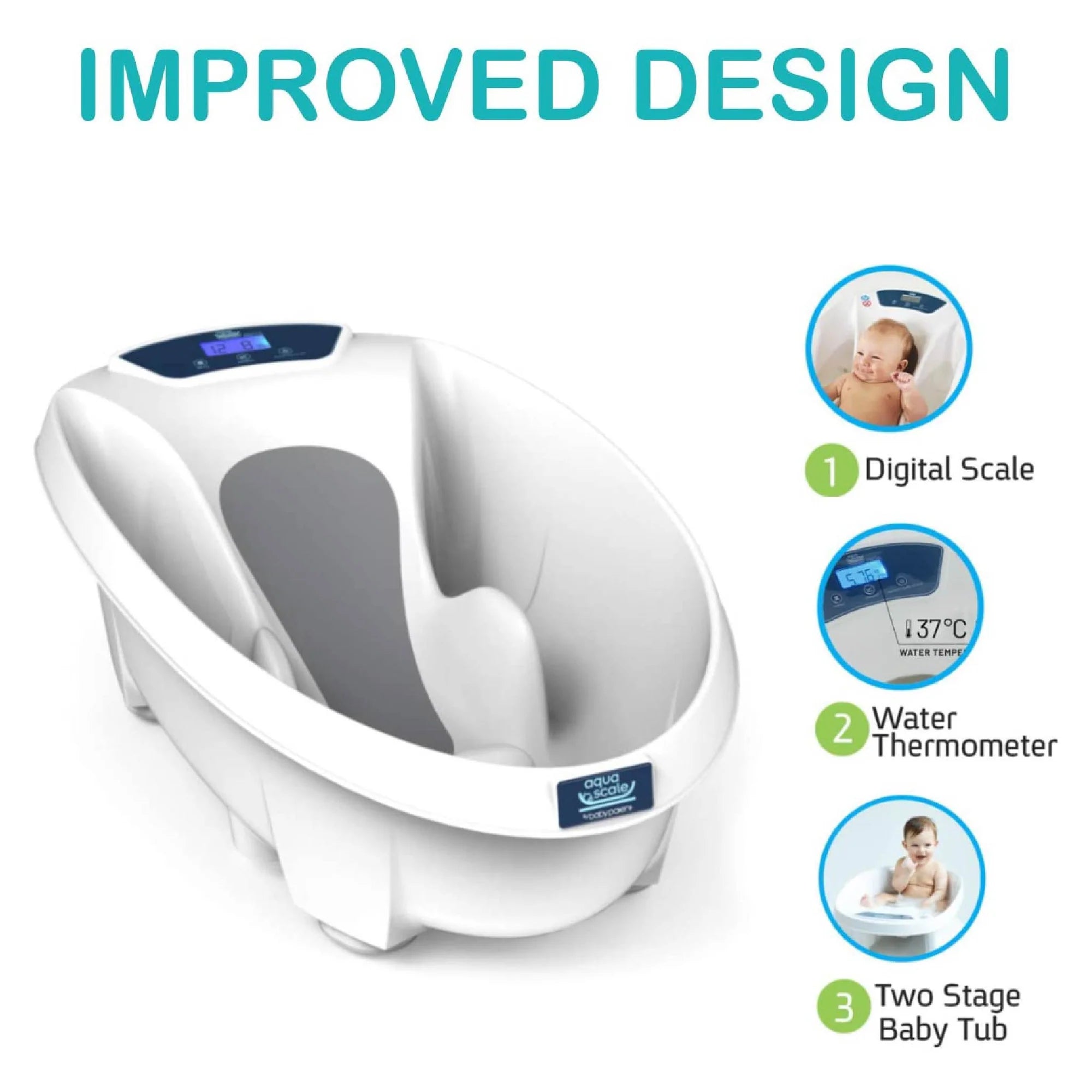 Roger Armstrong 3 in 1 - AquaScale Bath (stand sold separately)