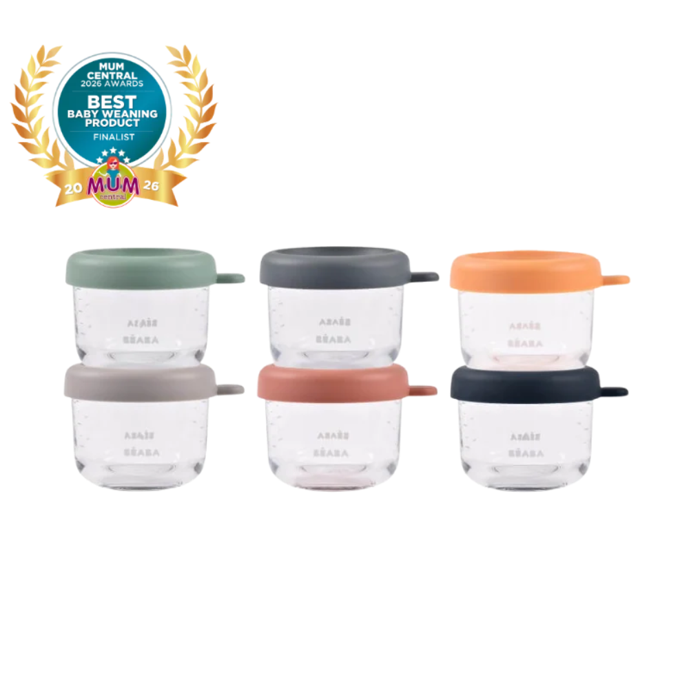 Beaba 150ml Glass Containers - 6 Pack