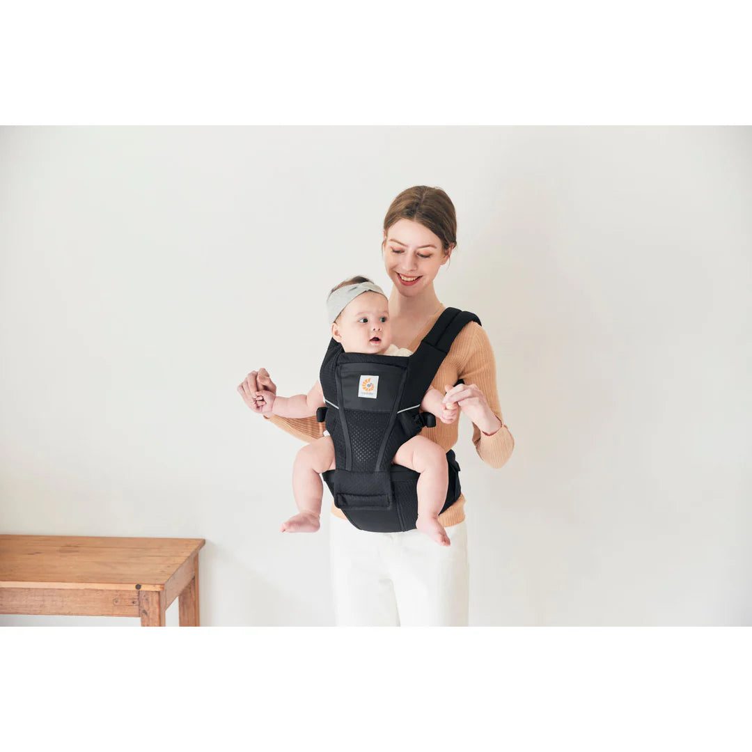 Ergobaby Alta Hip Seat Baby Carrier - ONYX BLACK