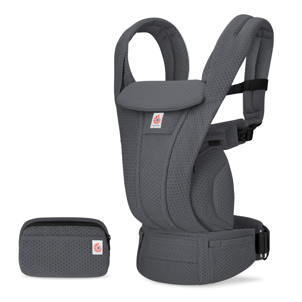 Ergobaby Omni Deluxe All-in-One Mesh Baby Carrier - Graphite Grey