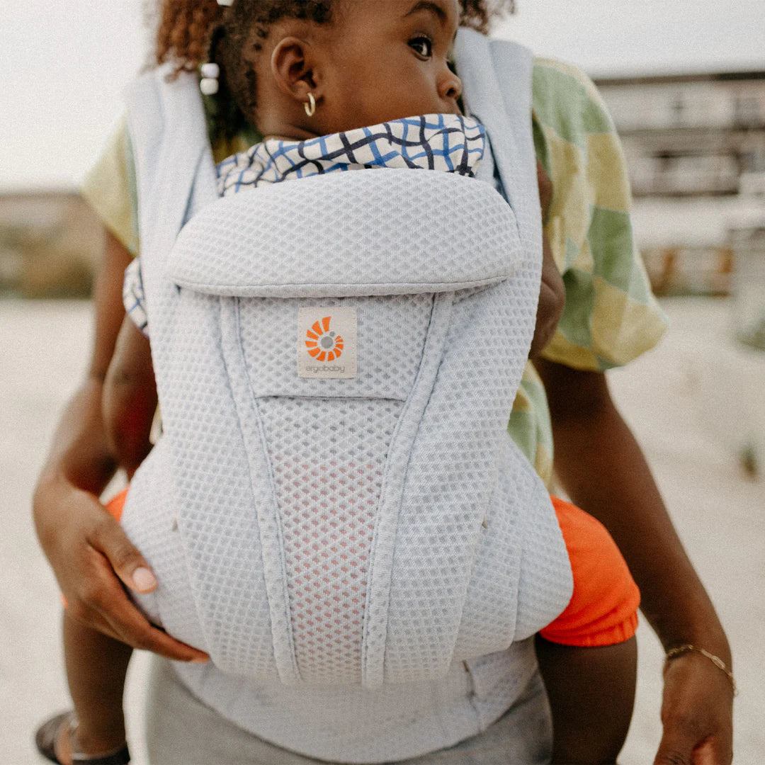 Ergobaby Omni Deluxe Mesh Baby Carrier - SERENE BLUE