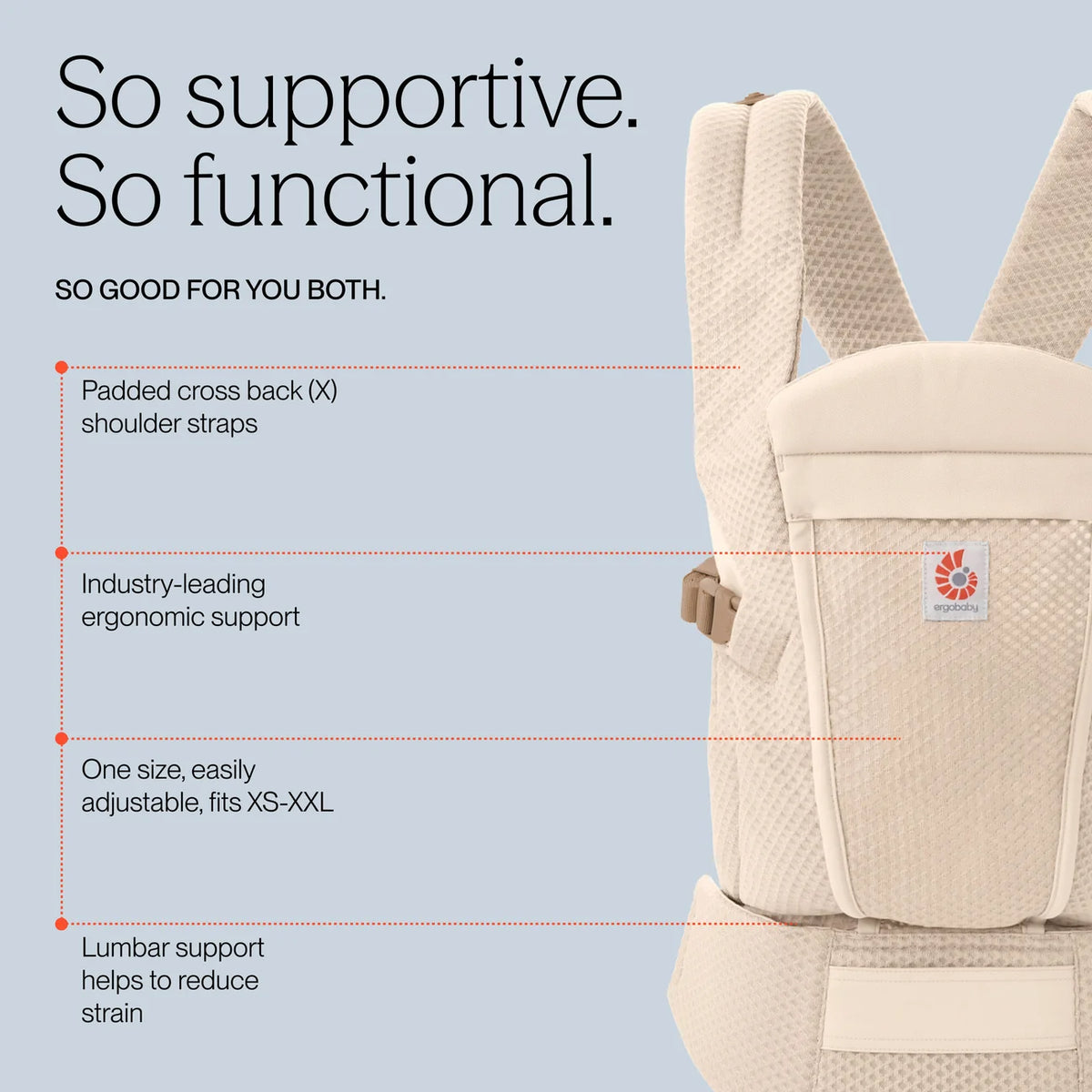 Ergobaby Omni Lite Baby Carrier -Slate Blue