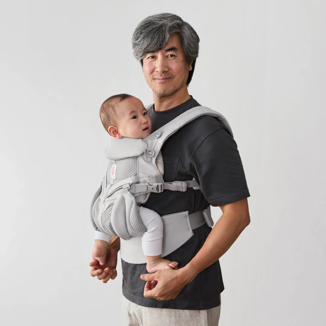 Ergobaby Omni 'Classic' Mesh Baby Carrier - PEARL GREY | ETA 01 Aug