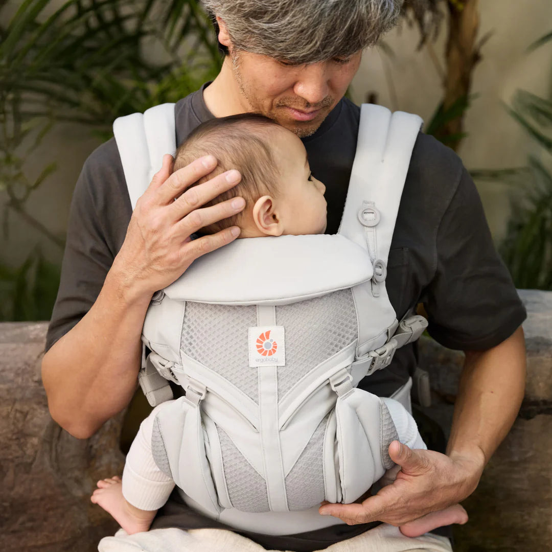 Ergobaby Omni 'Classic' Mesh Baby Carrier - PEARL GREY | ETA 01 Aug
