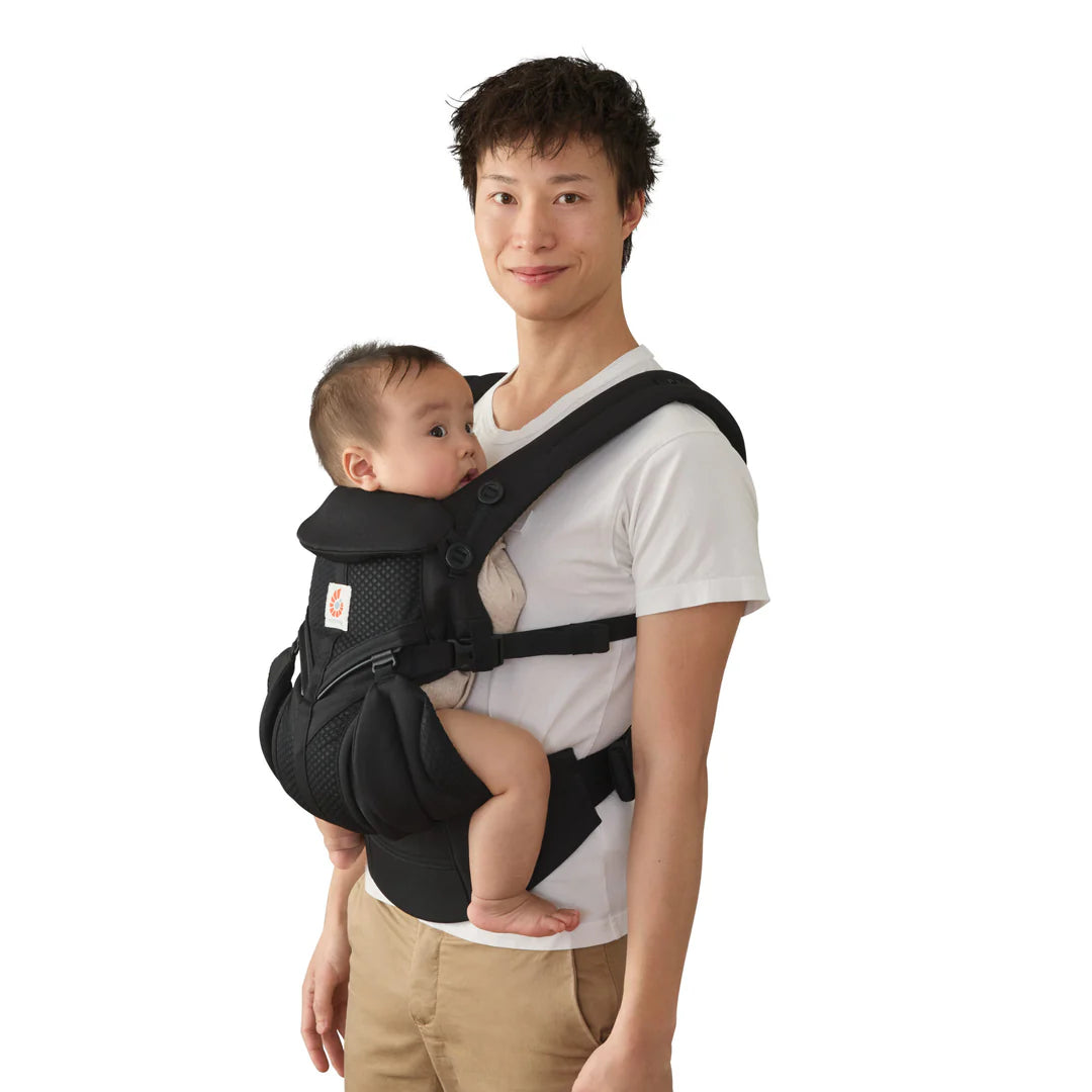 Ergobaby Omni 'Classic' Mesh Baby Carrier - ONYX BLACK