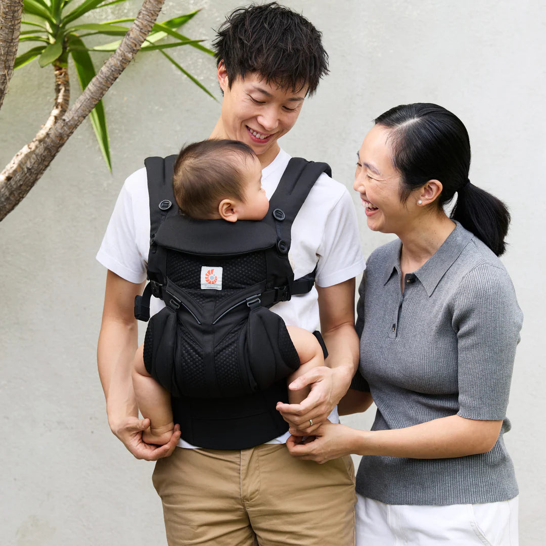 Ergobaby Omni 'Classic' Mesh Baby Carrier - ONYX BLACK
