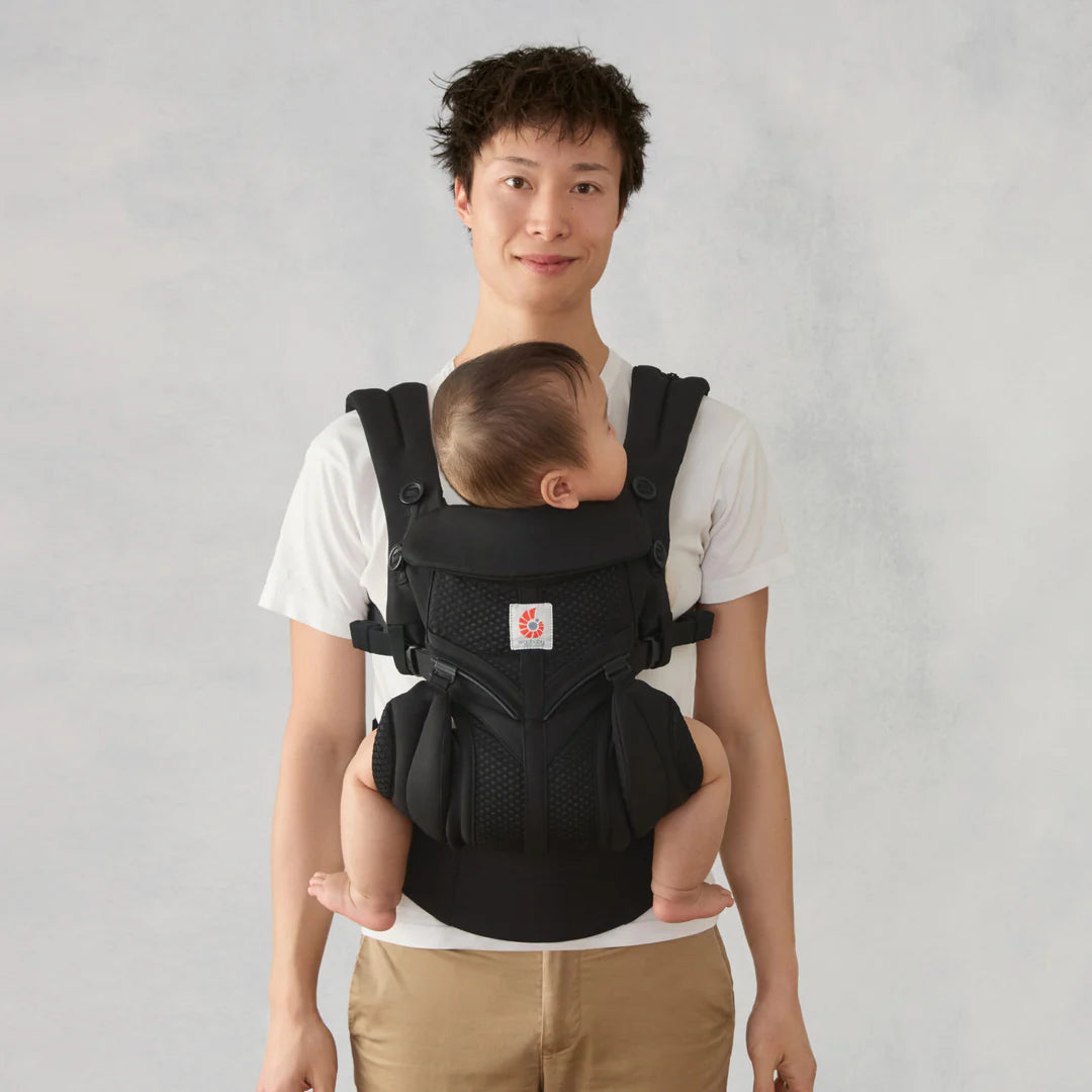 Ergobaby Omni 'Classic' Mesh Baby Carrier - ONYX BLACK