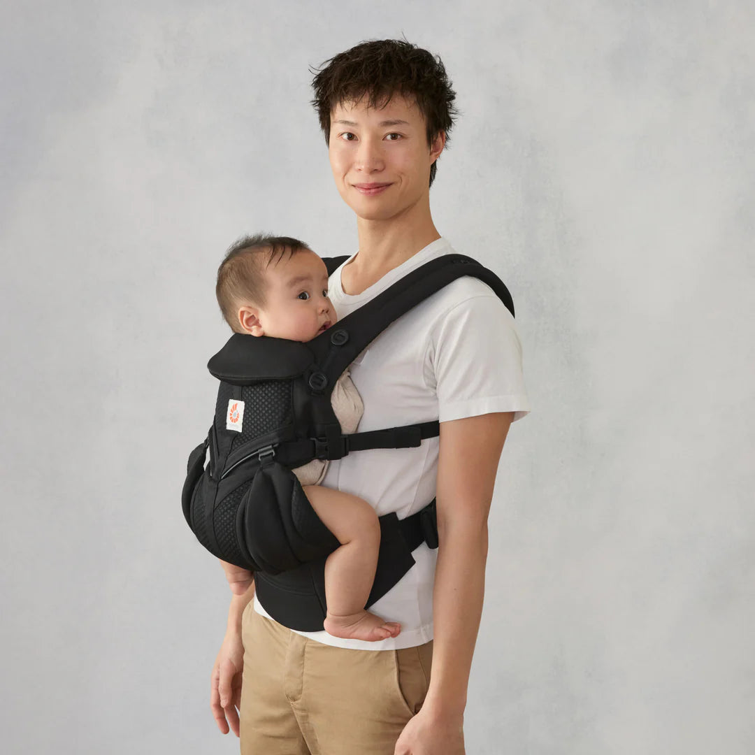 Ergobaby Omni 'Classic' Mesh Baby Carrier - ONYX BLACK