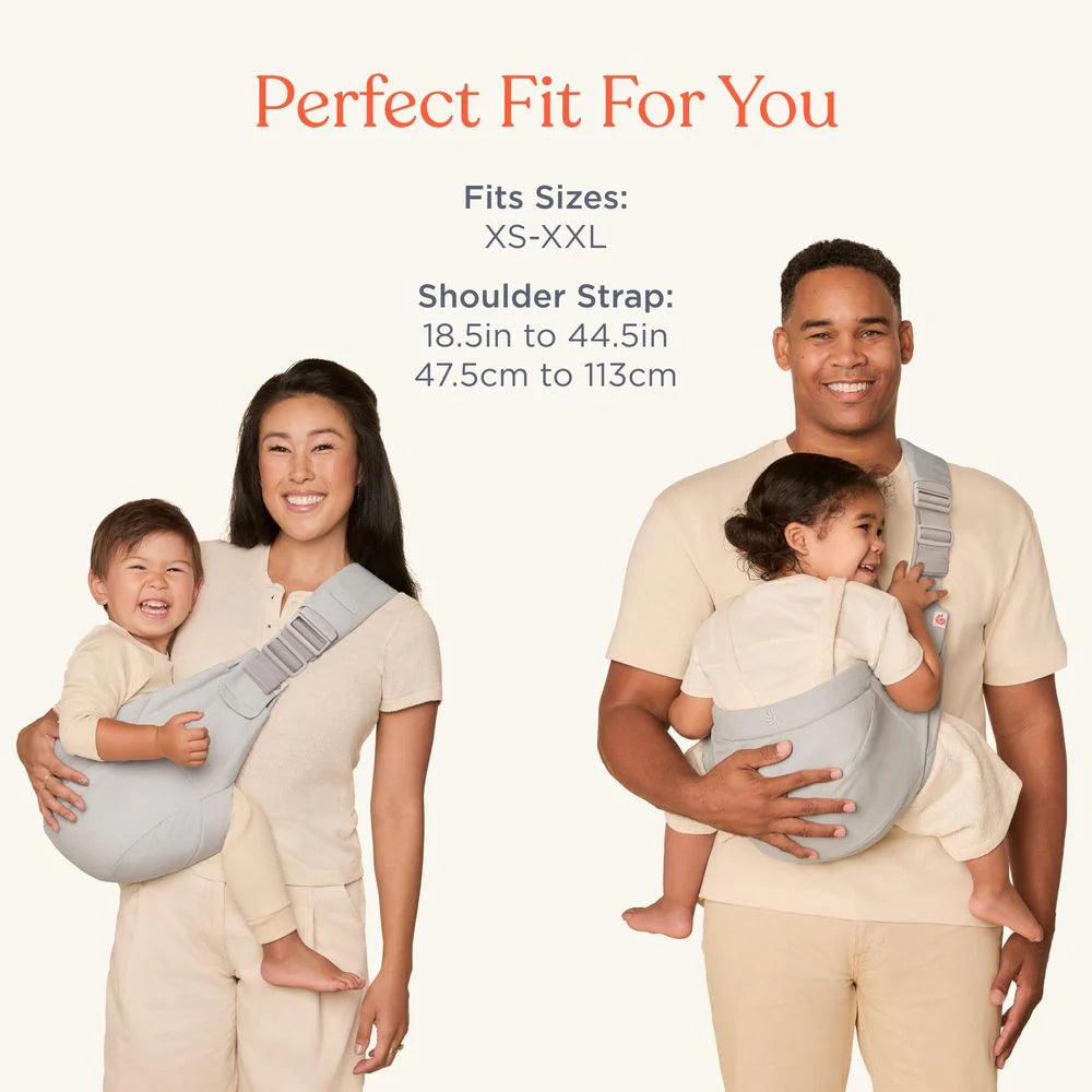 Ergobaby Ergobaby Upsie Sling Carrier - Pearl Grey