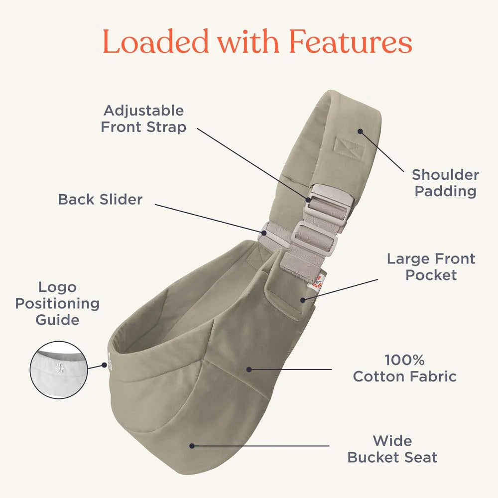 Ergobaby Ergobaby Upsie Sling Carrier - Soft Olive