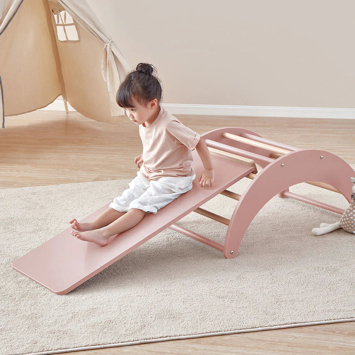 Boori Tidy Pikler Climbing Arch & Ramp 2 Piece Set