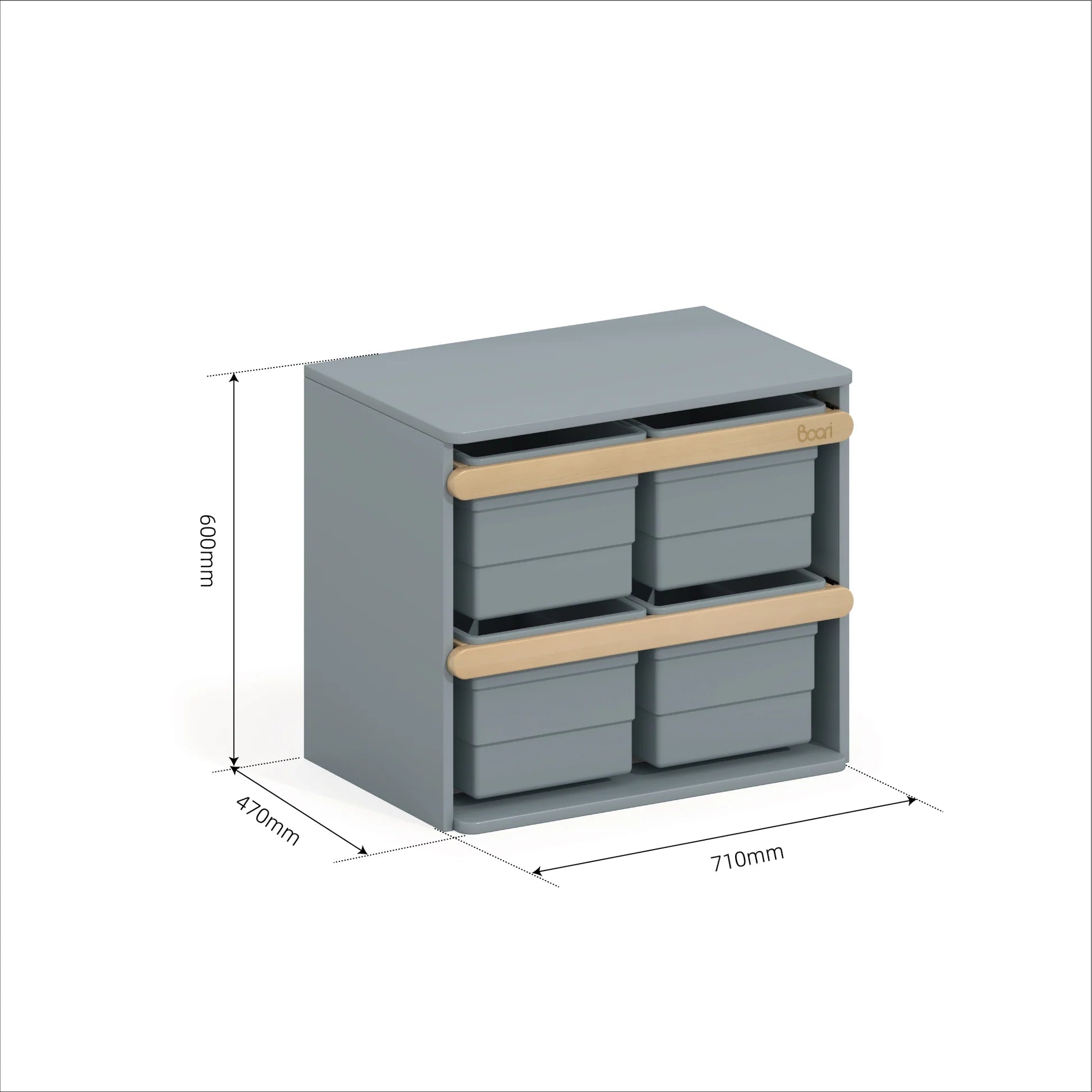 Boori Tidy Toy Cabinet