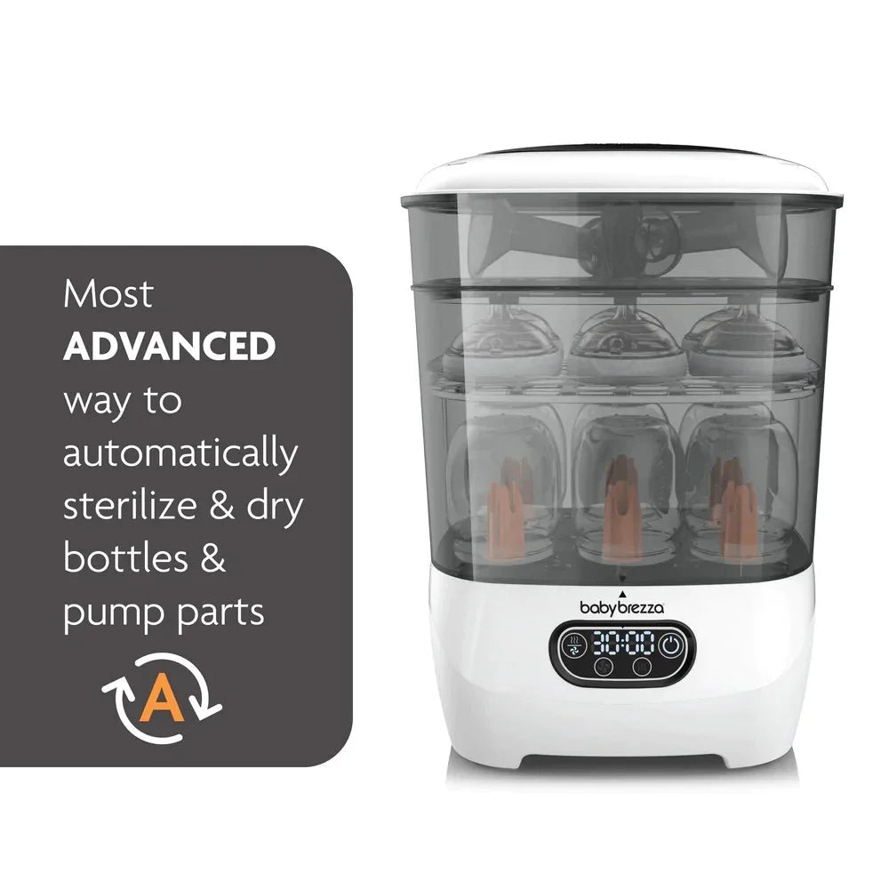 Baby Brezza Formula Pro Advanced and One Step Steriliser - Tiny Tots Baby Store