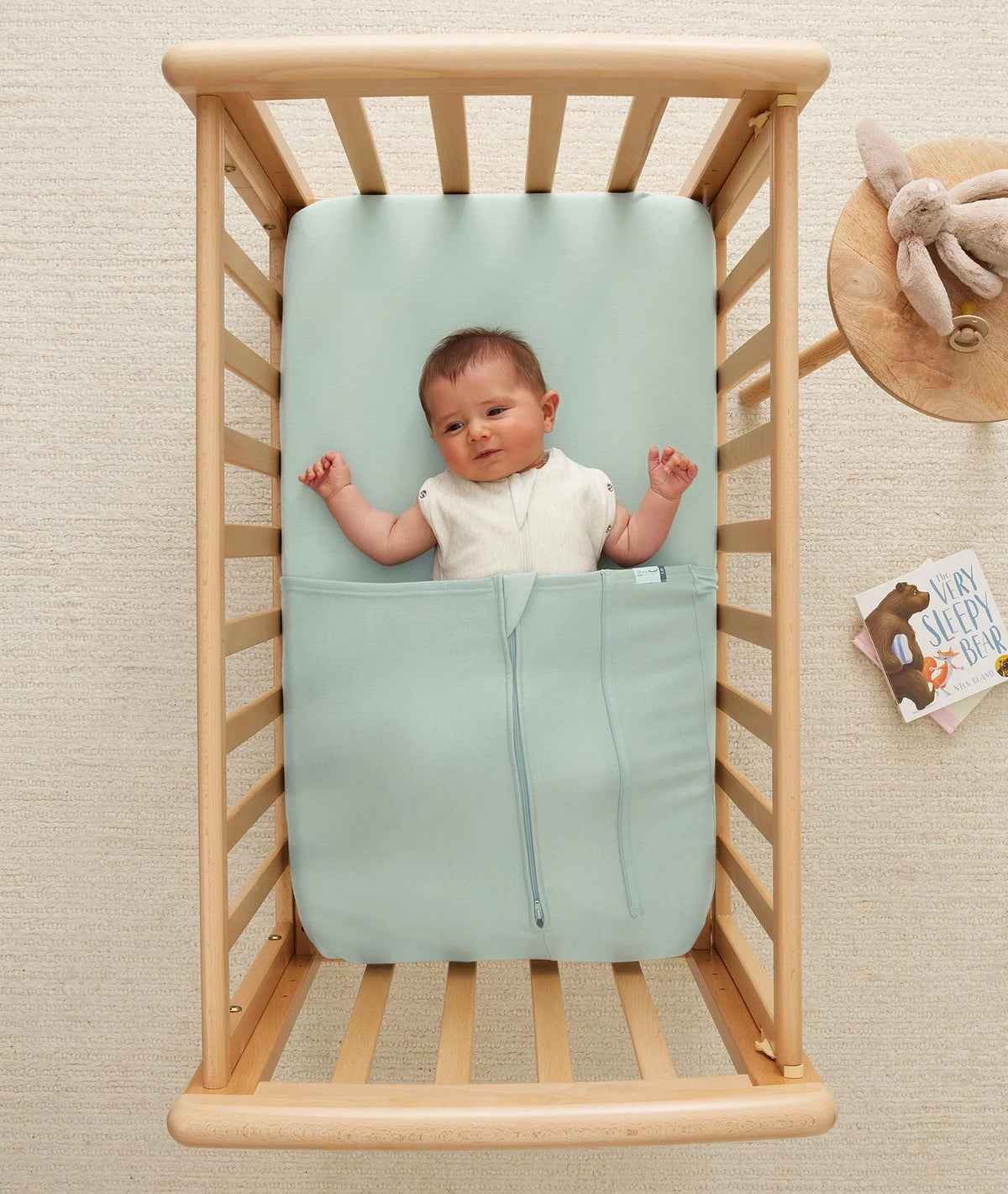 Ergopouch Cocoon Swaddle Bag 1.0 TOG Oatmeal Marle