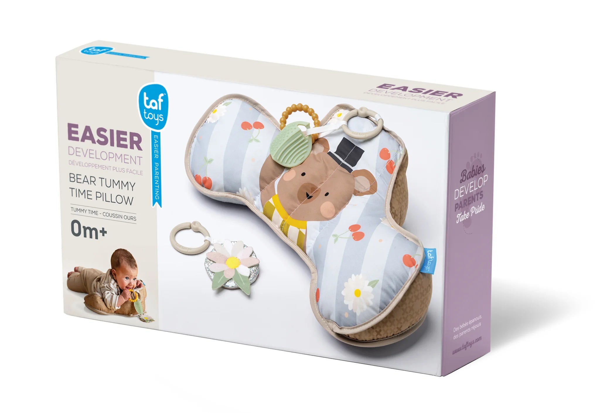 Taf Toys Tummy Time Pillow - Bear 0M+