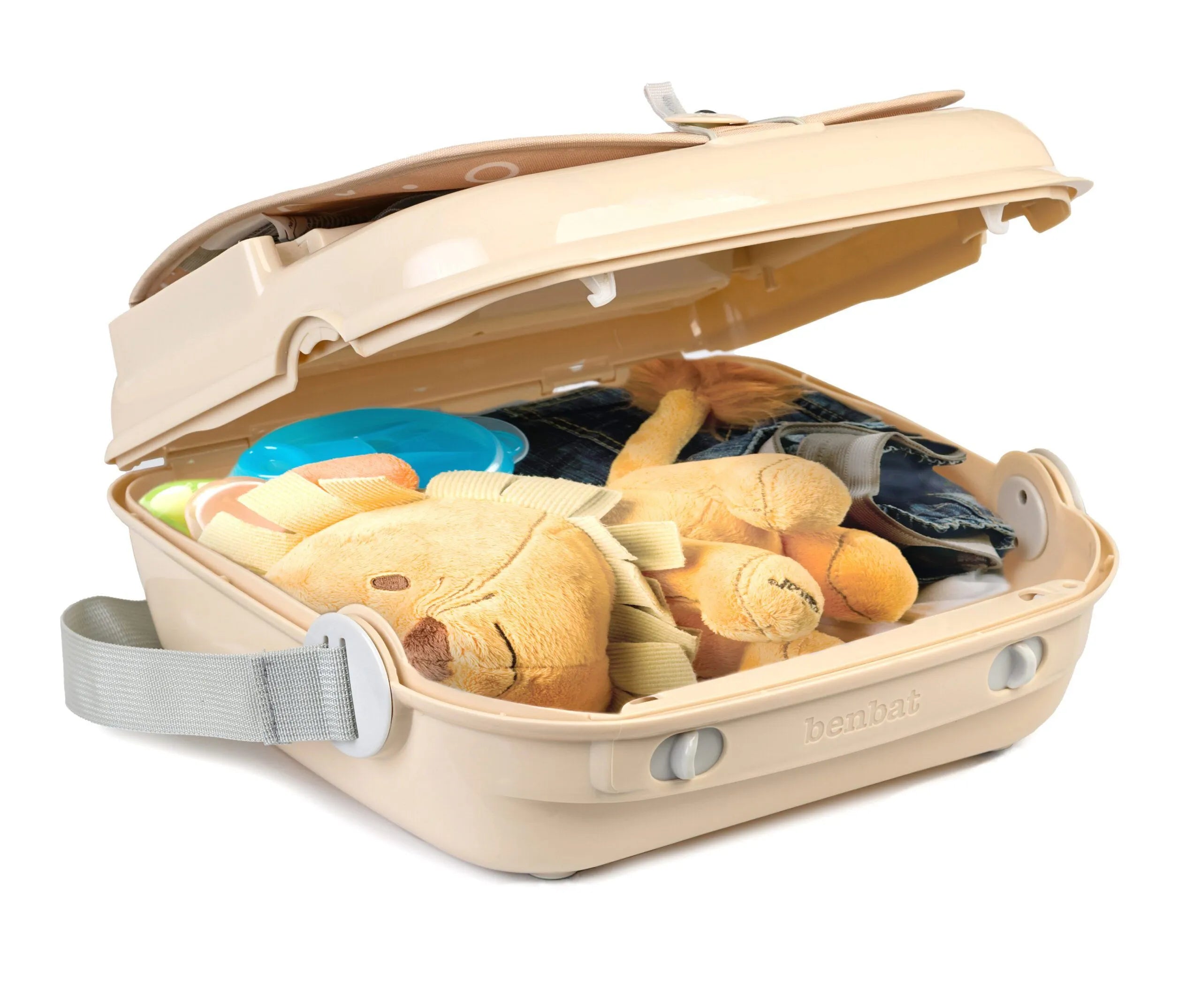 Benbat YummiGo Portable Booster+ Seat | Cashmere Beige