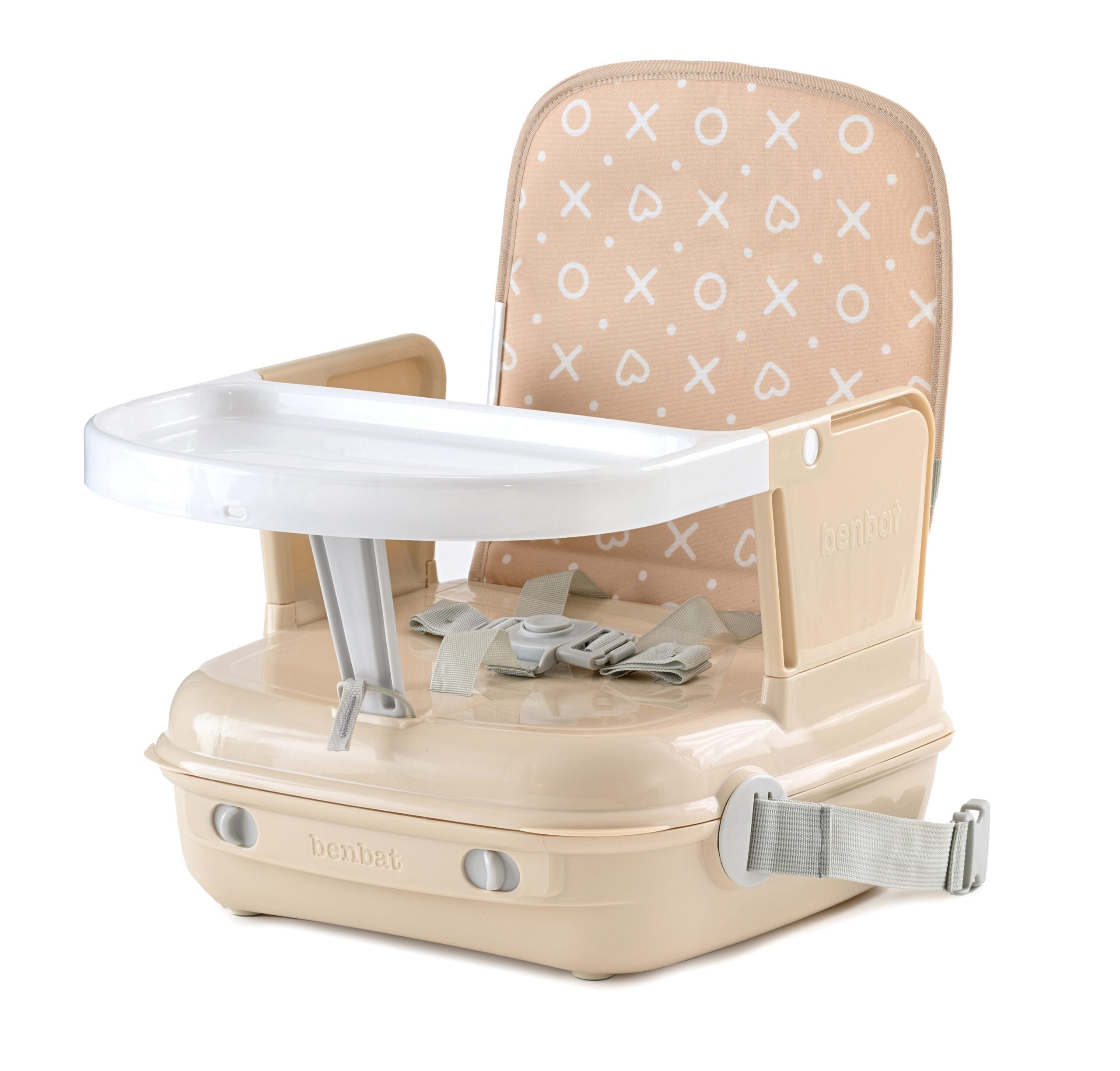 Benbat YummiGo Portable Booster+ Seat | Cashmere Beige