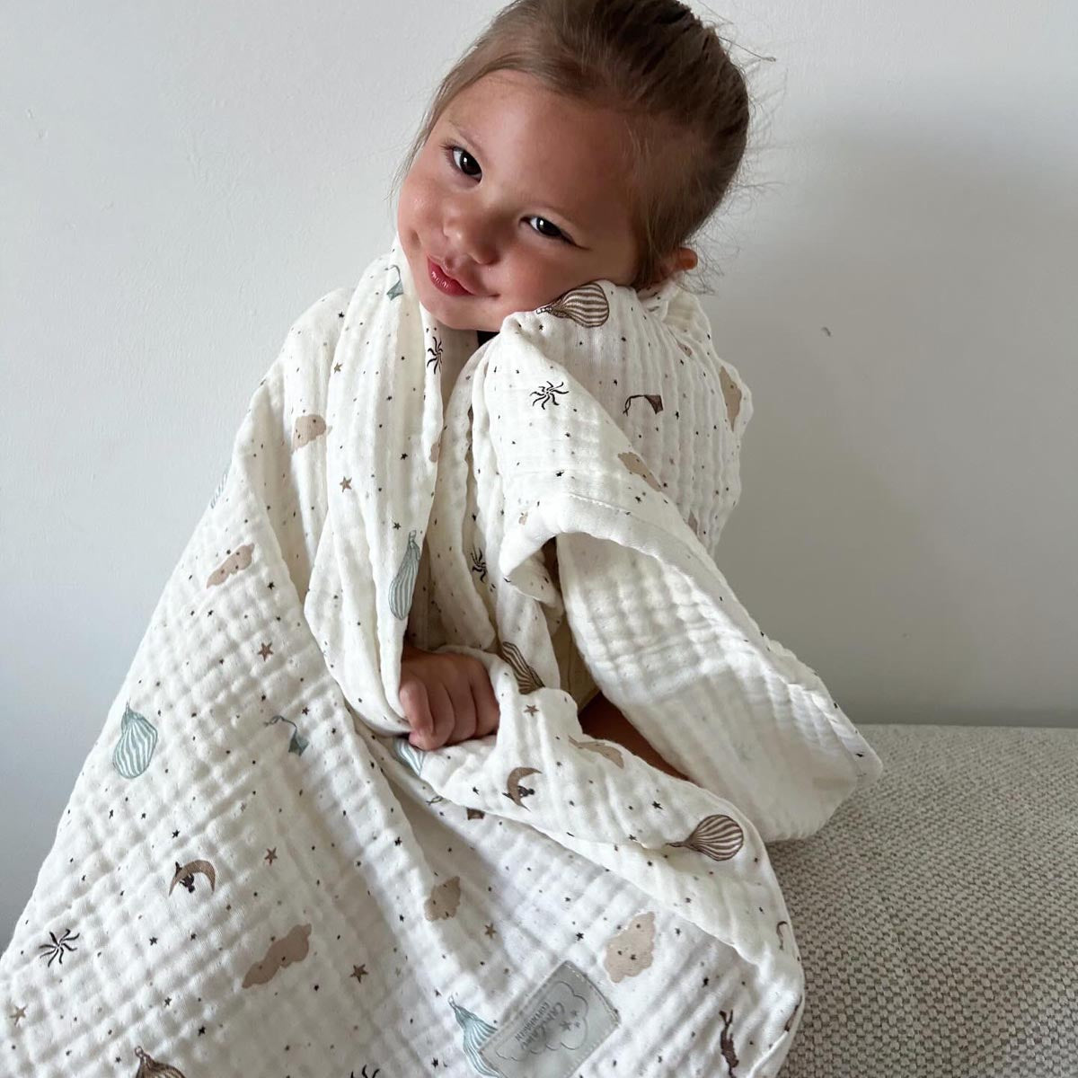 Cam Cam Copenhagen Muslin Blanket - Tiny Tots Baby Store