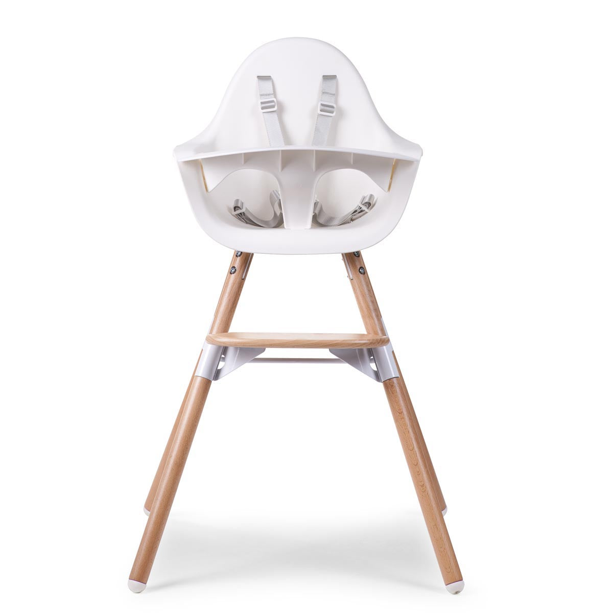 Childhome Evolu 2 High Chair - White - Tiny Tots Baby Store