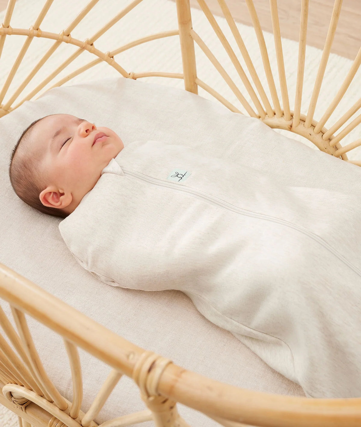 Ergopouch Cocoon Swaddle Bag 1.0 TOG Oatmeal Marle
