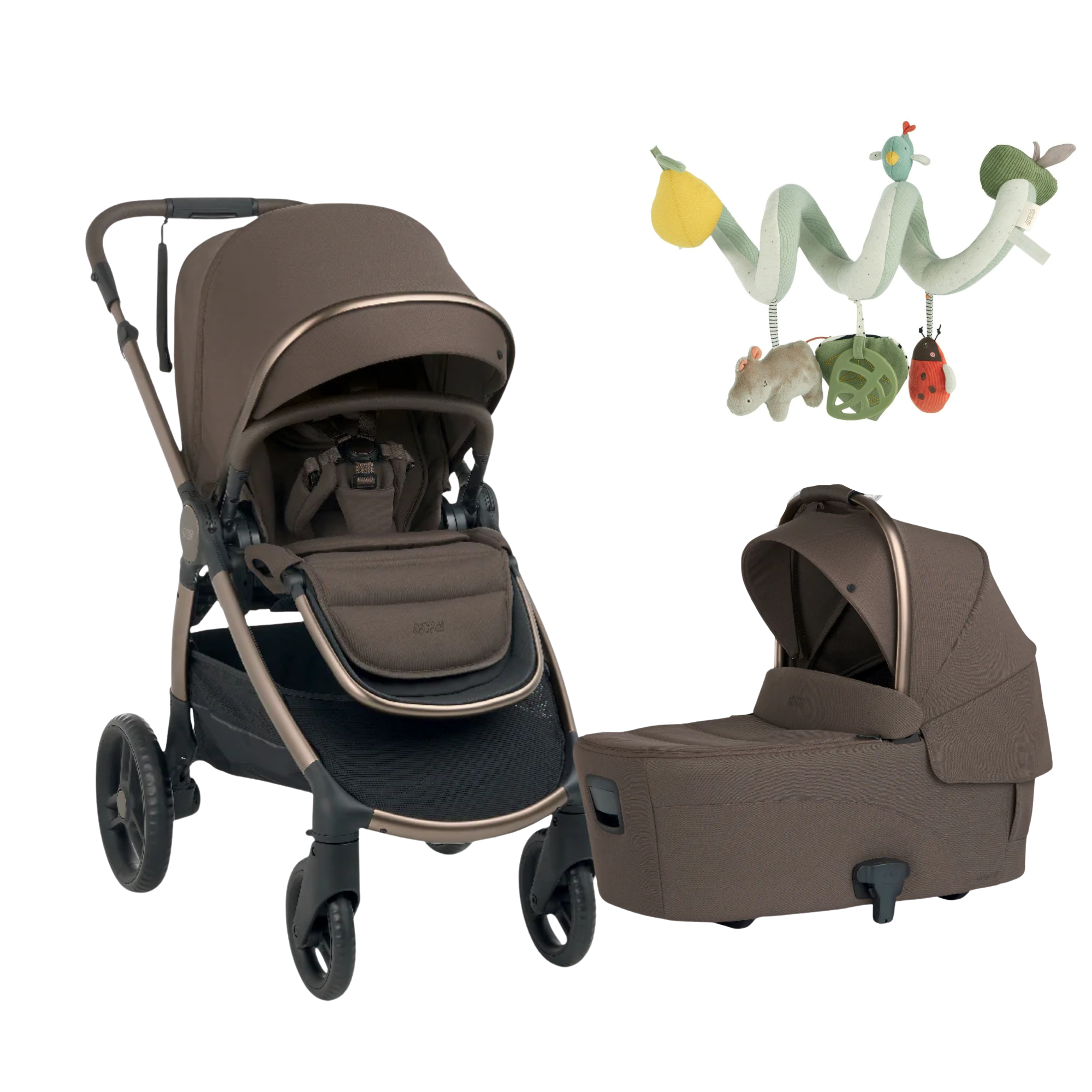 Mamas & Papas Ocarro2 All -Terrain Pram Bundle - Crema | $50 Gift Pack Limited Offer*