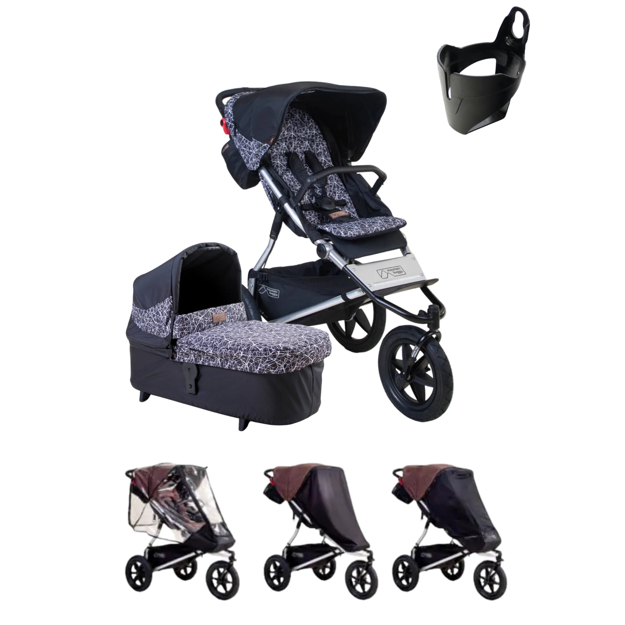 Mountain Buggy Terrain™ Heritage carrycot plus™ bundle